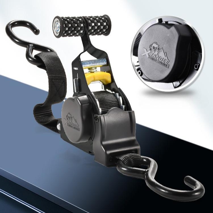 Ratchet Strap-3 Meters Long, 25 Mm Wide, Metal Handle-heavy Cargo Fixed Wheel Strap