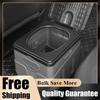 Car Toilet Bucket Portable Multifunction Bedpan Strong Bearing Capacity Reusable Trash Can for Camping Hiking Trips Beach