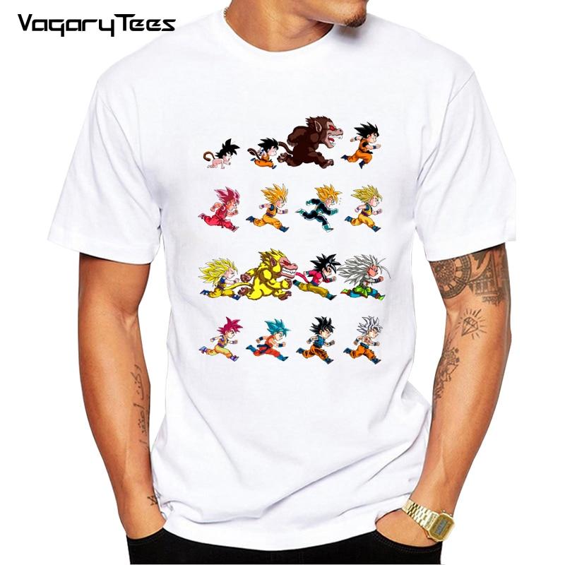 Summer Dragon Ball T Shirt Fashion Goku 