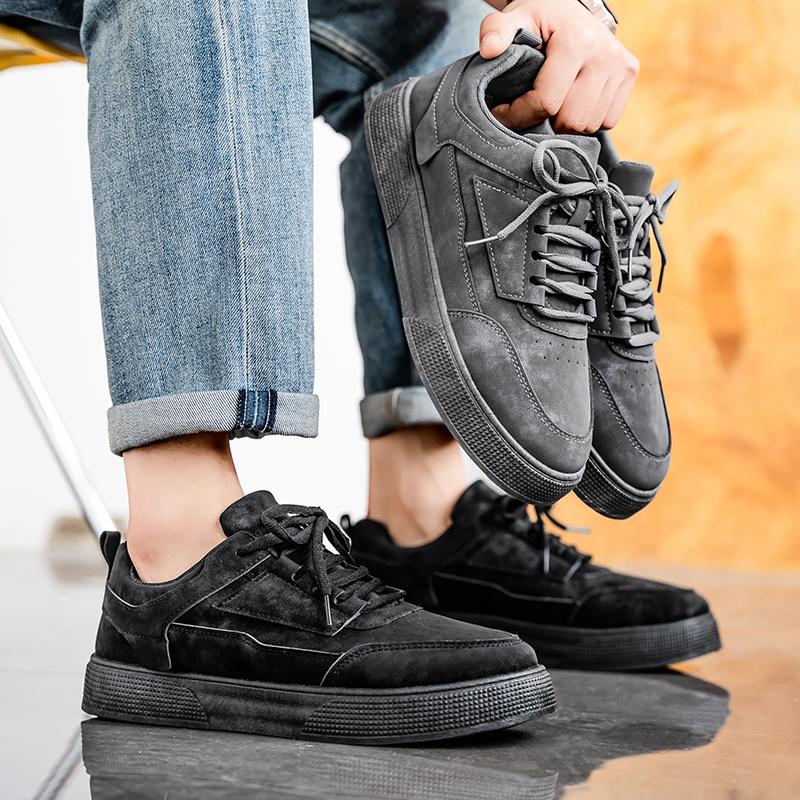 Herren Freizeitschuhe Neu Übergröße Mode Sportschuhe mit dicker Sohle Herren Sneaker Outdoor Laufen Punk Schuhe Herren Slipper