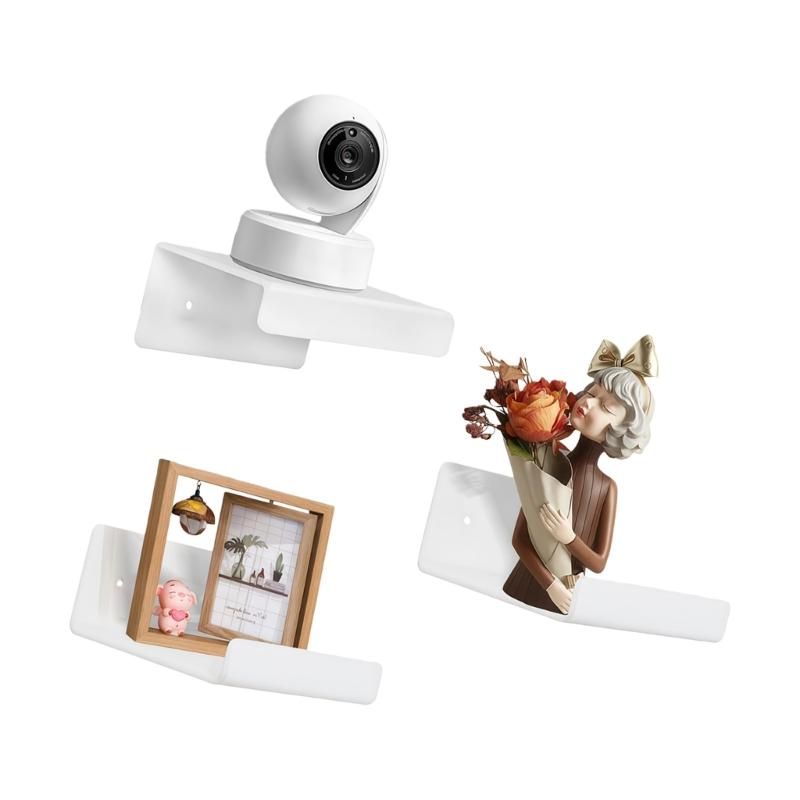 Wall Mounted Organizers Set Heavy Duty Anti Deformation Shelves Easy Installation Security Device Storage Rack