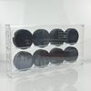 Elegant Clear Acrylic Guitar Pick Holder Portable Size for Music Lovers and Professional Player Organization Use