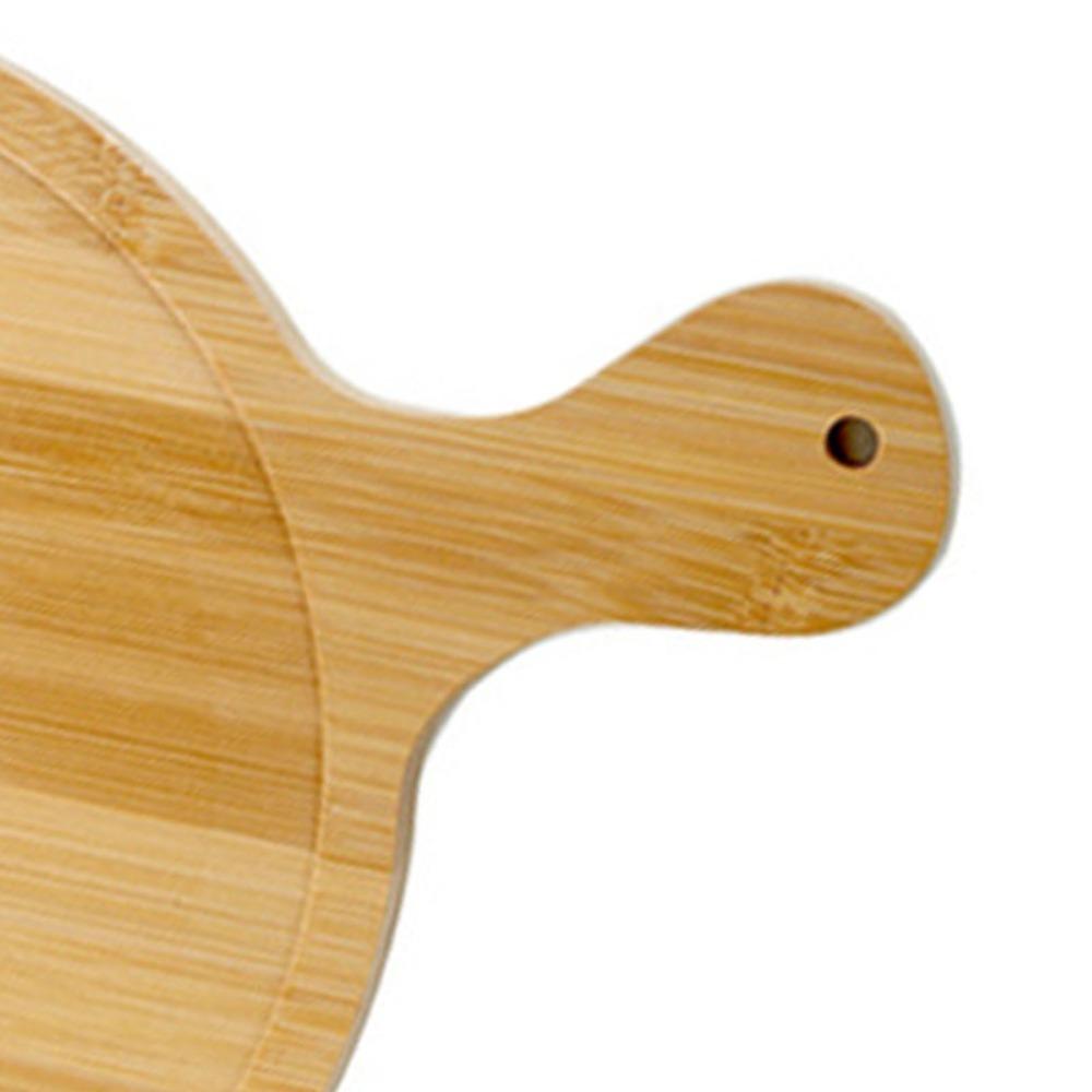 Burr‑free Pizza Board Bamboos Serving Board Light‑weight Food Holder Restaurant
