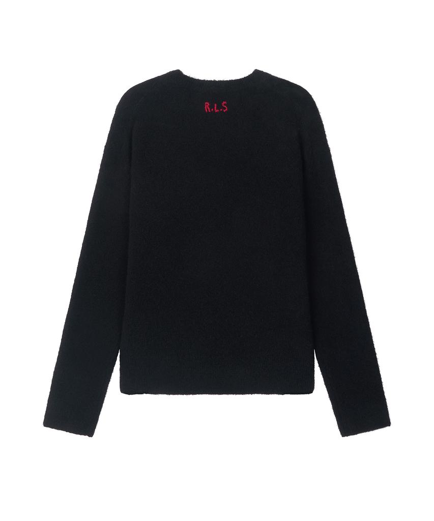 Lollingseutyudio Yak Wool Sweater Black