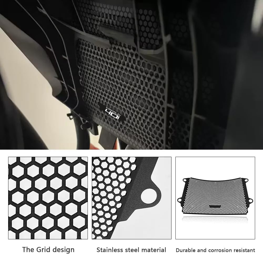 FOR Svartpilen 401 2026 2025 2024 New Accessory Motorcycle Radiator Grille Cover Radiator Protection Grille Radiator Cover 2023-2022 [Used]