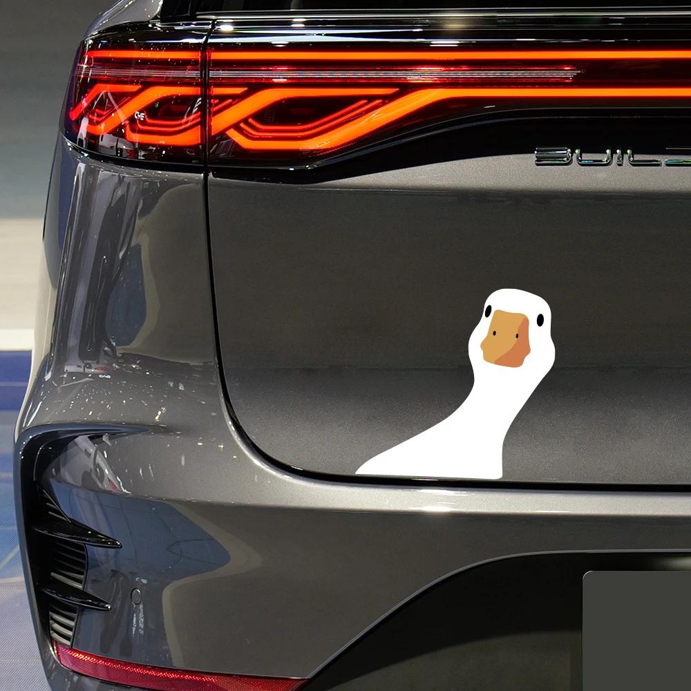 Cartoon Goose Game Creative Car Stickers Auto Whole Body Waterproof Styling Vinyl Film Color Decal Auto Exterior Accessories