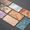 Table Mat Tea Cloth Super Absorbent Tea Napkin Chinese Painted Tea Towel  Cleaning Tool
