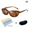 1 Set Retro Riding Goggles Anti-Splash Cycling Protective Glasses Windproof Sand Protection Sunglasses With Storage Box