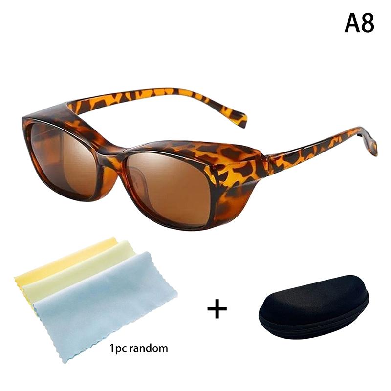 1 Set Retro Riding Goggles Anti-Splash Cycling Protective Glasses Windproof Sand Protection Sunglasses With Storage Box