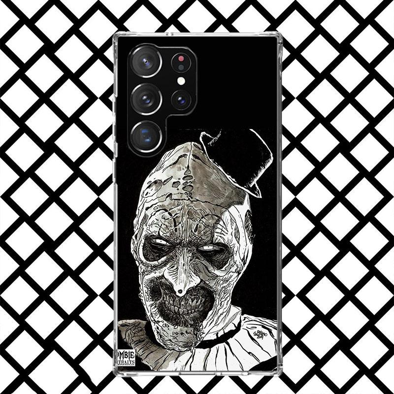 Horror Movie Terrifier Phone Case for Samsung Galaxy S26 S25 Edge S24 S23 Ultra S22 Plus S21 FE S20 + Soft Cover Print Fundas Ga