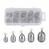 27PCS Lightweight Fishing Weights Iron Fishing Sinkers Fishing Weights Sinkers  Catfish Fishing