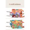 Baby Books Montessori Toys Waterproof  Soft Cloth Books 3D Animal Cognitive Infant Early Learning Educational Fabric Books Toys