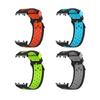 Unisex Soft Silicone Washable Strap Wristband Bracelet Waterproof For Smartwatch Fitness Device Scratch Resistant Belt