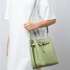Michael Kors Mk Emilia Solid Fashion Leather Bucket Bag Women Bags Light-Sage 35S1GU5M1T-LIGHT-SAGE