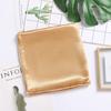 Solid Color Silk Scarf 90Cm Satin Satin Square Scarf Women'S Candy Color Printed Silk Scarf Wedding Gift