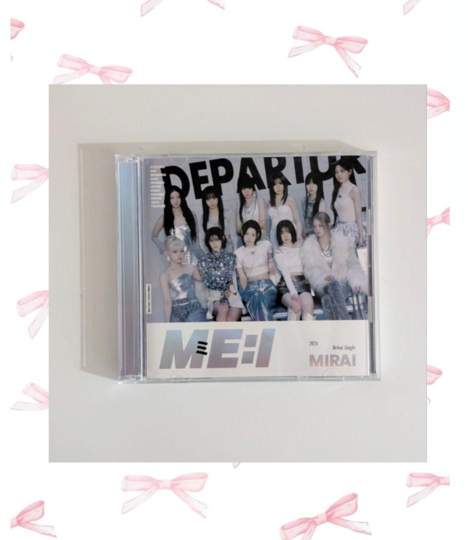 

[USED] ME:I 2024 Debut Single MIRAI CD DVD All