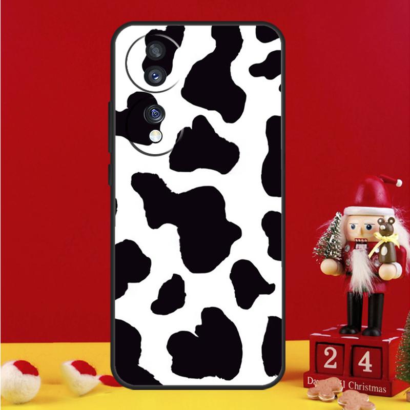 Cow Print Case For Honor Magic 5 6 7 8 Pro Honor 200 400 50 70 90 Lite X8b X8c X9a X9b X9c Win RT Cover