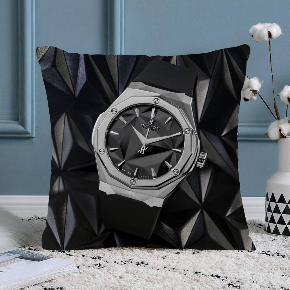Luxury Watches for Men and Women HHublots Pillowcase Toon Gift Cushion Cover Bedroom Home Sofa Chair Seat Decor Pillow Case