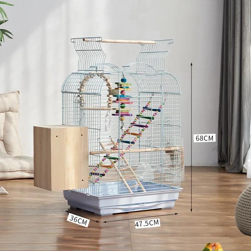 Special Parrot Cage Xuanfeng Reproduction Nest Large Space with Drawer Design Easy Cleaning Durable Bird Cage for Parrots