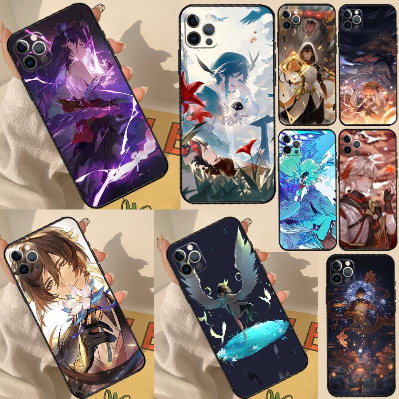Genshin Impact For Xiaomi 15 14 Ultra 13T 14T 15T 17 Pro Max Case For POCO F7 X7 Pro X5 X6 F5 F6 F8 Ultra