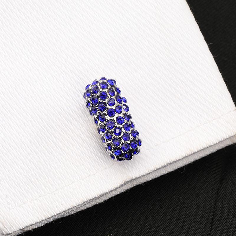 French Shirt Business Cufflinks Crystal Cuff Nails Men'S High-End Shirt Buckles Cuff Buckles Men'S And Women'S Gift Boxes