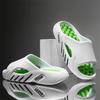Mens Slide Shoes Eva Anti-Skid Slides Stylish Slide Shoes Breathable Mens Slides Daily Sandal Shoes Outside Indoor Shoes Larger Size