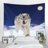 Wolf kreativní gobelín nástěnná dekorace tygr lev vzor tapeta domácí textil nástěnná Bohémská dekorace tapiz