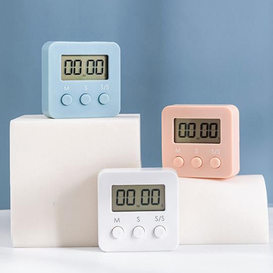 Timer Loud Sound Magnetic Back ABS Resin Nordic Style Digits Alarm