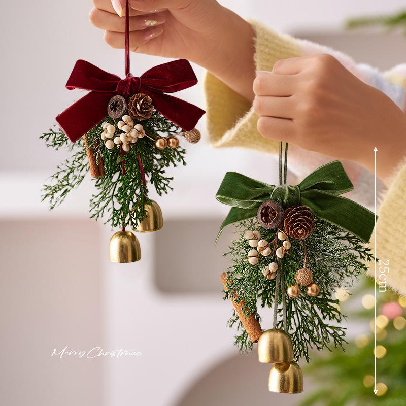 Christmas & New Year Festive Ornaments: Bells, Wreaths, Tree Decor & Spring Festival Pendants