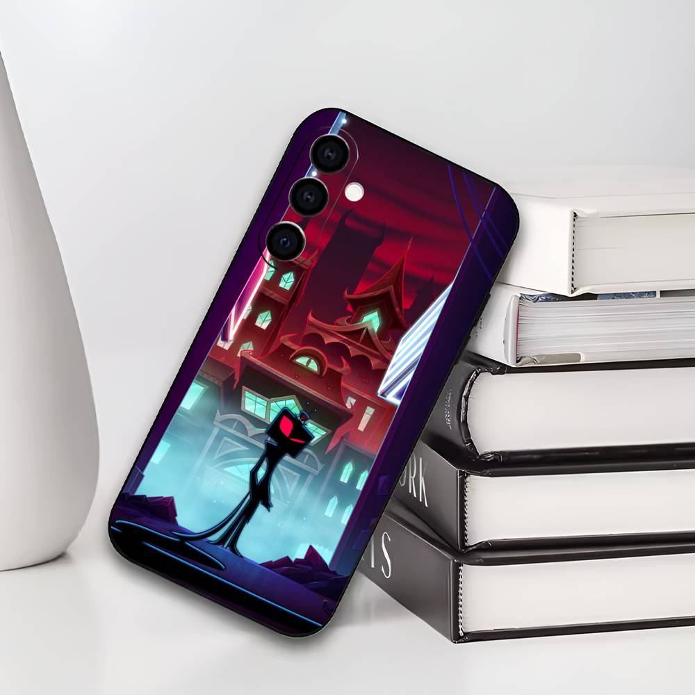 Vox H-Hazbin H-Hotel Phone Case Silicone Soft For Samsung Galaxy A73,A72,A71,A70,A53,A52,A51