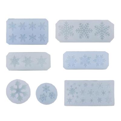 Christmas Snowflake Cake Mold Dishwasher Safe Silicone Materials Mould For Baking Crafts And Festival Dessert