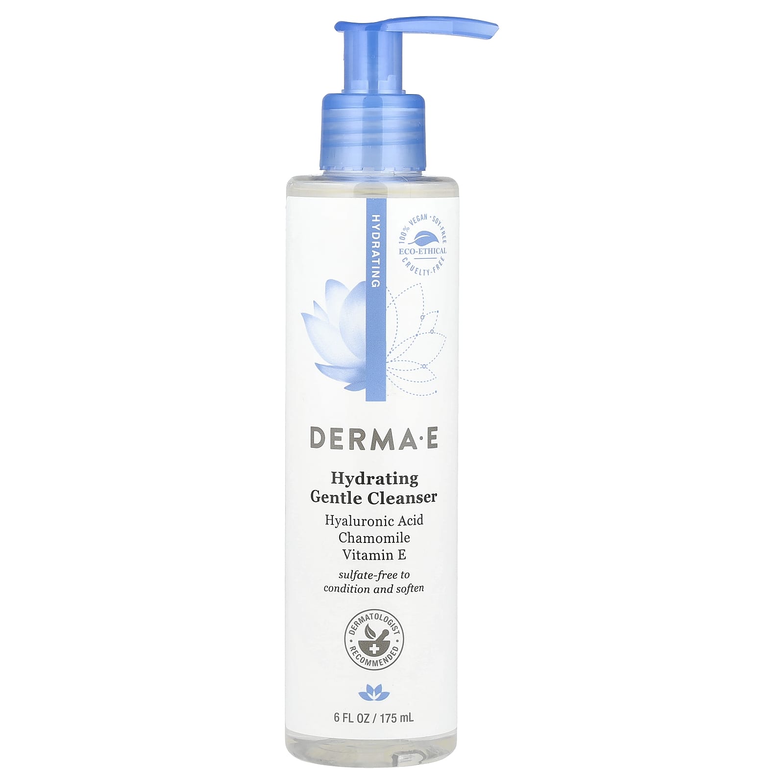 

Hydrating Gentle Cleanser, Hyaluronic Acid, 6 Fl Oz (175 Ml)