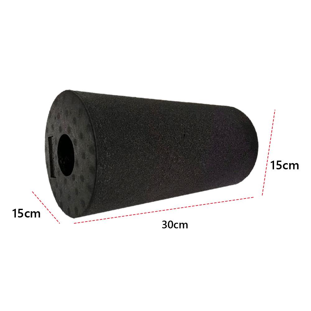 Halbrunder Balance-Trainingsrollerblock Tragbarer Fitness-Muskel-Schaumstoffroller EPP-Schaumstoff-Massage-Rollenstab für Heim-Fitnessstudio