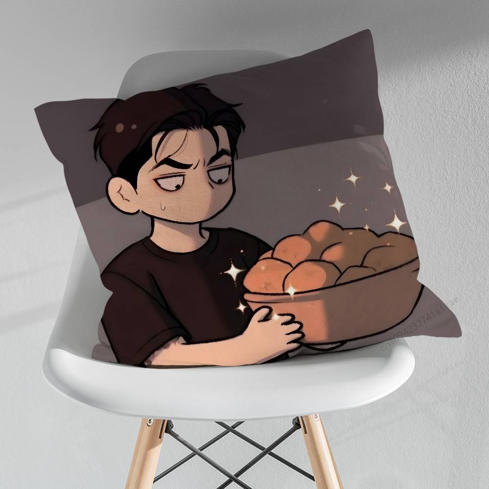 Comics JJoo JJaekyung Various Sizes Square Pillow Case For Car Home Bedchamber Decor Birthday Gift