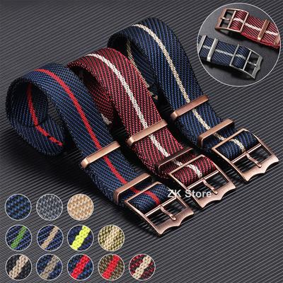Bracelet de montre en nylon premium pour Tudor pour Rolex Sangle militaire Armée pour Seiko Bracelet en toile Tissu 20mm 22mm Bracelet de poignet Sport Homme