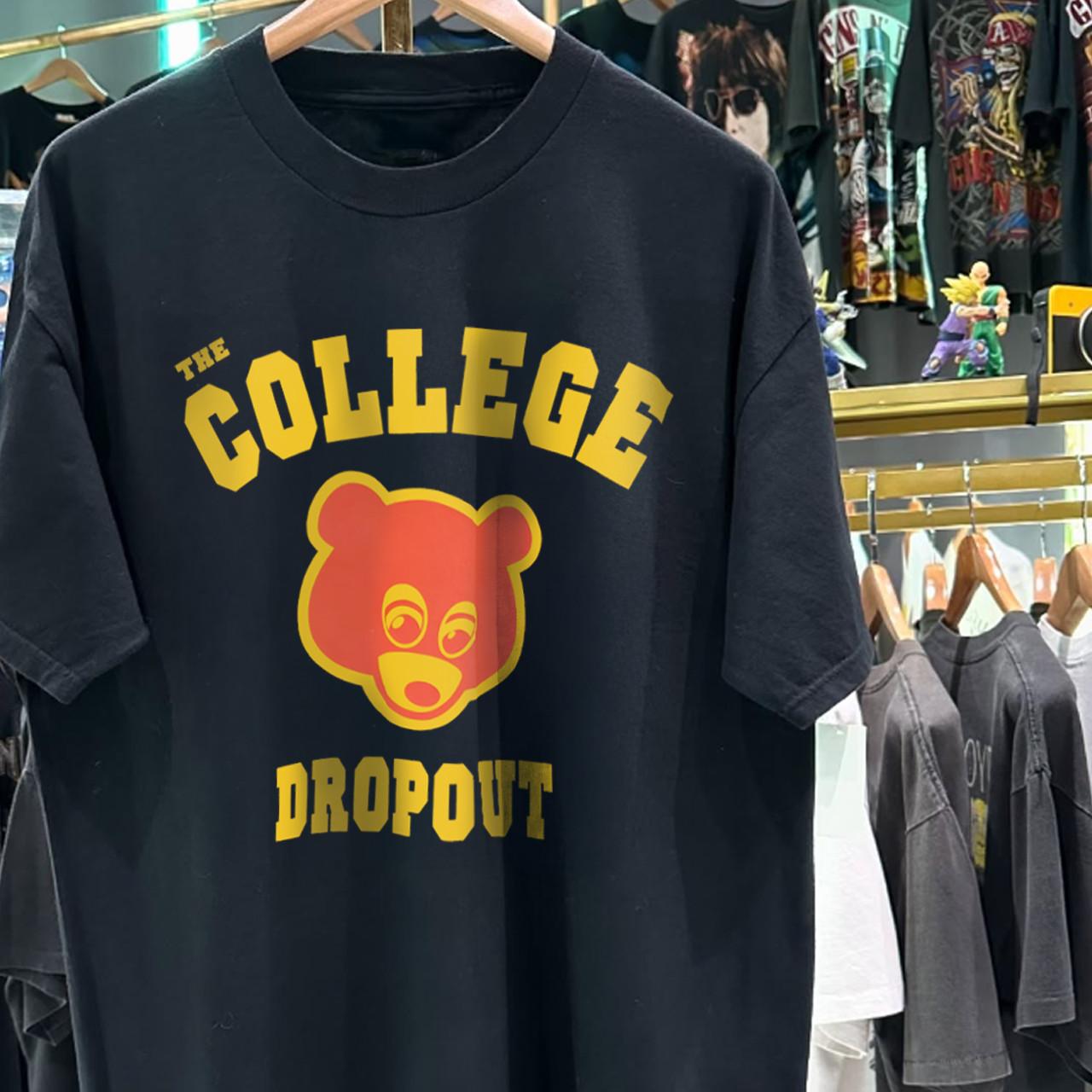 2004 The College Dropout Classic T-Shirt Black XL XL