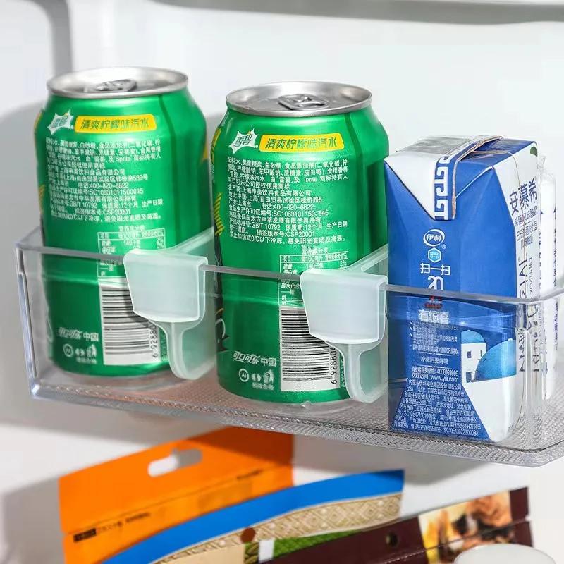 Kitchen Items Separate Storage Bathroom Accessories Kitchenware Shelf Partition Plastic Home Refrigerator Organizer Adjustable