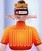 Electric shoulder heated shoulder shoulder 3 vibration for home and office working from poor fully 15 30 60 5 unisex pads, 55℃, 60℃, 65℃, straps,