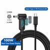 100W PD PD Trigger Charging Cord Digital Display DC Charging Lead  Mobile Workstation