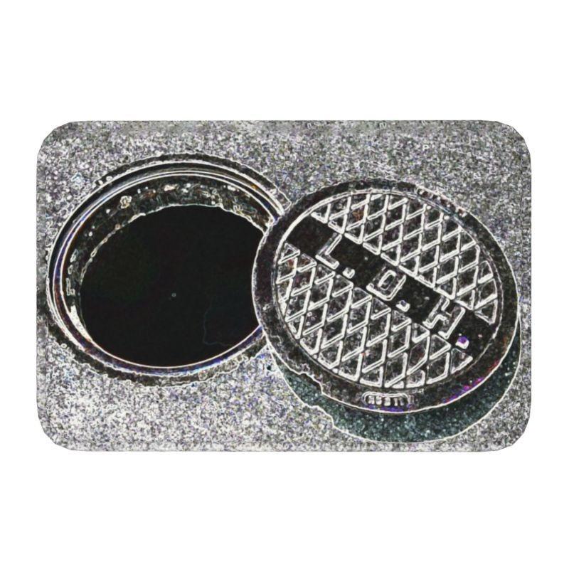 3D Trap Front Sidewalk Cover Trapping Door Mat Front Door Entry Carpet Indoor Kitchen Bathroom Soft Floor Mat Home Decoration