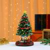 New Luminous Music Box Resin Christmas Tree Ornament & Gift