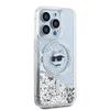 Karl Lagerfeld Klhmp14Xlgchsgh Iphone 14 Pro Max 6.7 Hardcase Transparent Liquid Glitter Choupette Head Magsafe