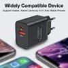 Total 40W USB Fast Charger PD Quick Charge Phone Charger EU/US Plug Adapter For iPhone Xiaomi Samsung  USB C Wall Charger