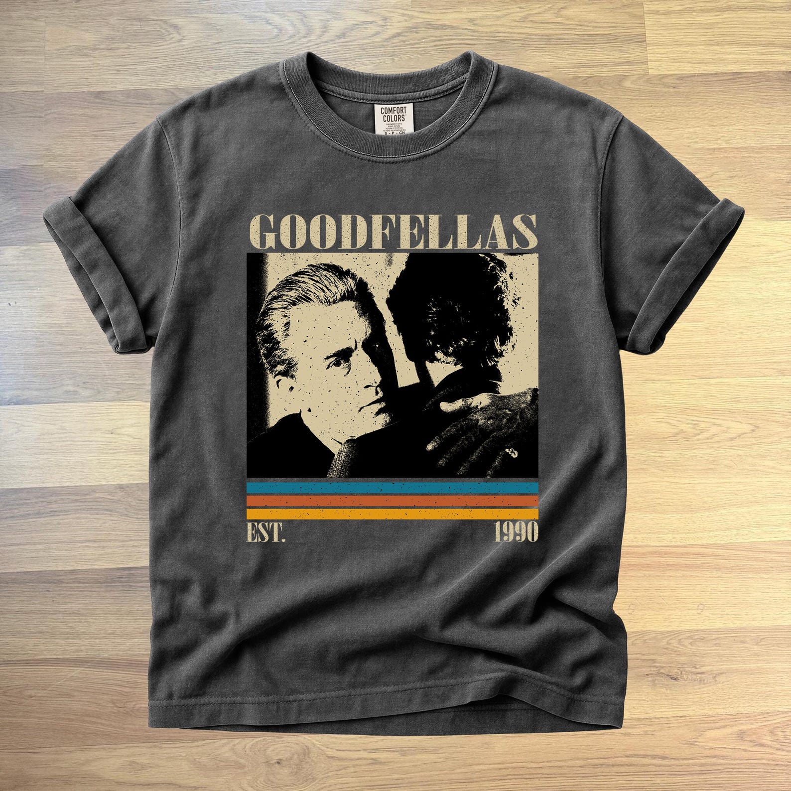Goodfellas Movie T shirt - Comfort Colors, Retro Film Tee L