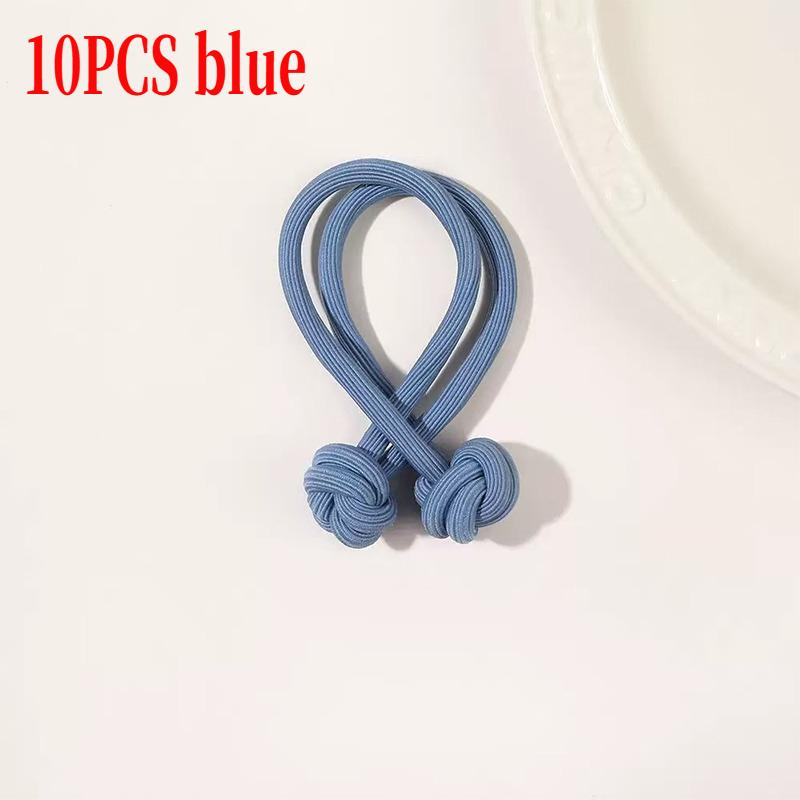 10pcs/Pack High Elastic Candy Color Hair Ties,Ponytail Holder,Hair Accessories for Women,Hair Elastic,Hair Rope Ponytail Holders
