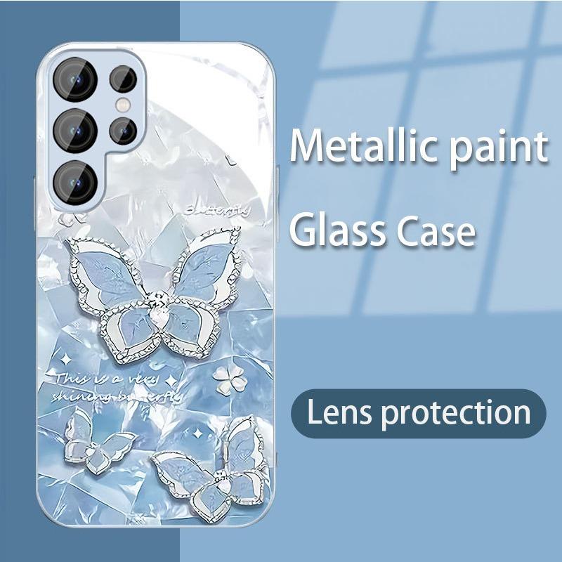 

Dream Butterfly Applicable To Samsung S23PLUS Mobile Case S24 Girls S22 Skin friendly A52 Feel A53 All Inclusive A34 Samsung S22