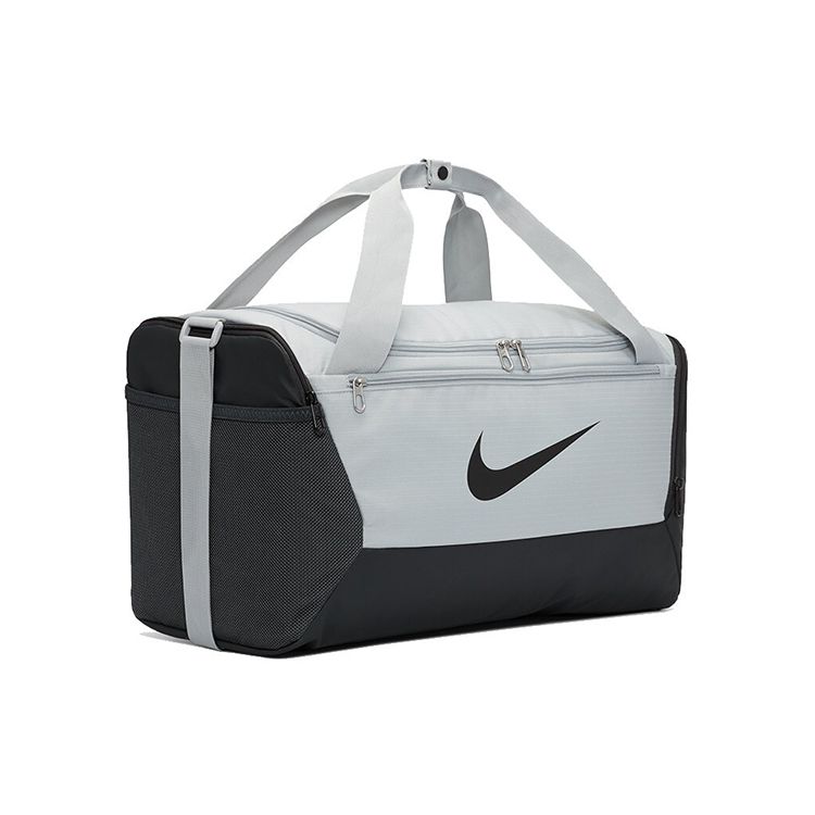 Nike Zipper Closure Sports Polyester Handheld Shoulder Travel Gym Bag Regular Men bags Light-Smoke-Gray BA5957-077