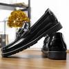 Men's Shoes Business Casual British Cowhide Leather Shoes Men's