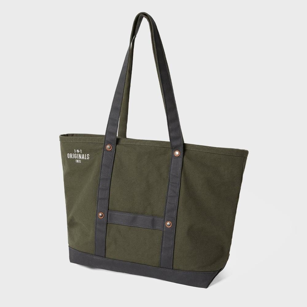 

ThIs Is Never That Canvas Tote Olive F