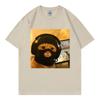 Cat Wearing Mask Funny Meme T Shirt Unisex Unisex Fashion Loose Short Sleeve Tshirts Summer Casual 100cotton Tshirt Streetwear